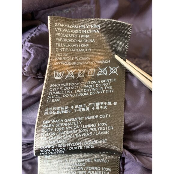 Superdry Mens Wave Quilt Red Puffer Jacket L RD10388 Fitted GUC - Picture 5 of 16